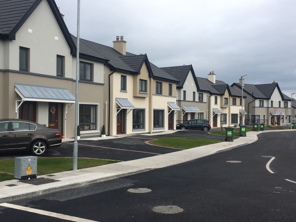 Zinc Effect Erne Door Canopies - Clarecastle (2018)